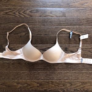 Aerie demi-coverage nude bra